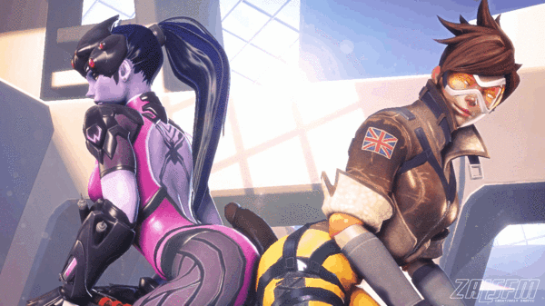 Overwatch gif "los heroes nunca mueren"
