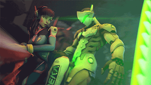 Overwatch gif "los heroes nunca mueren"