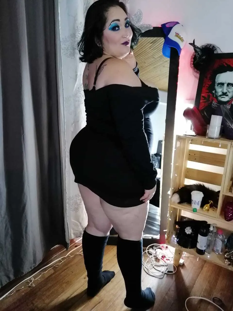 Gorda culona nalgona y tetona