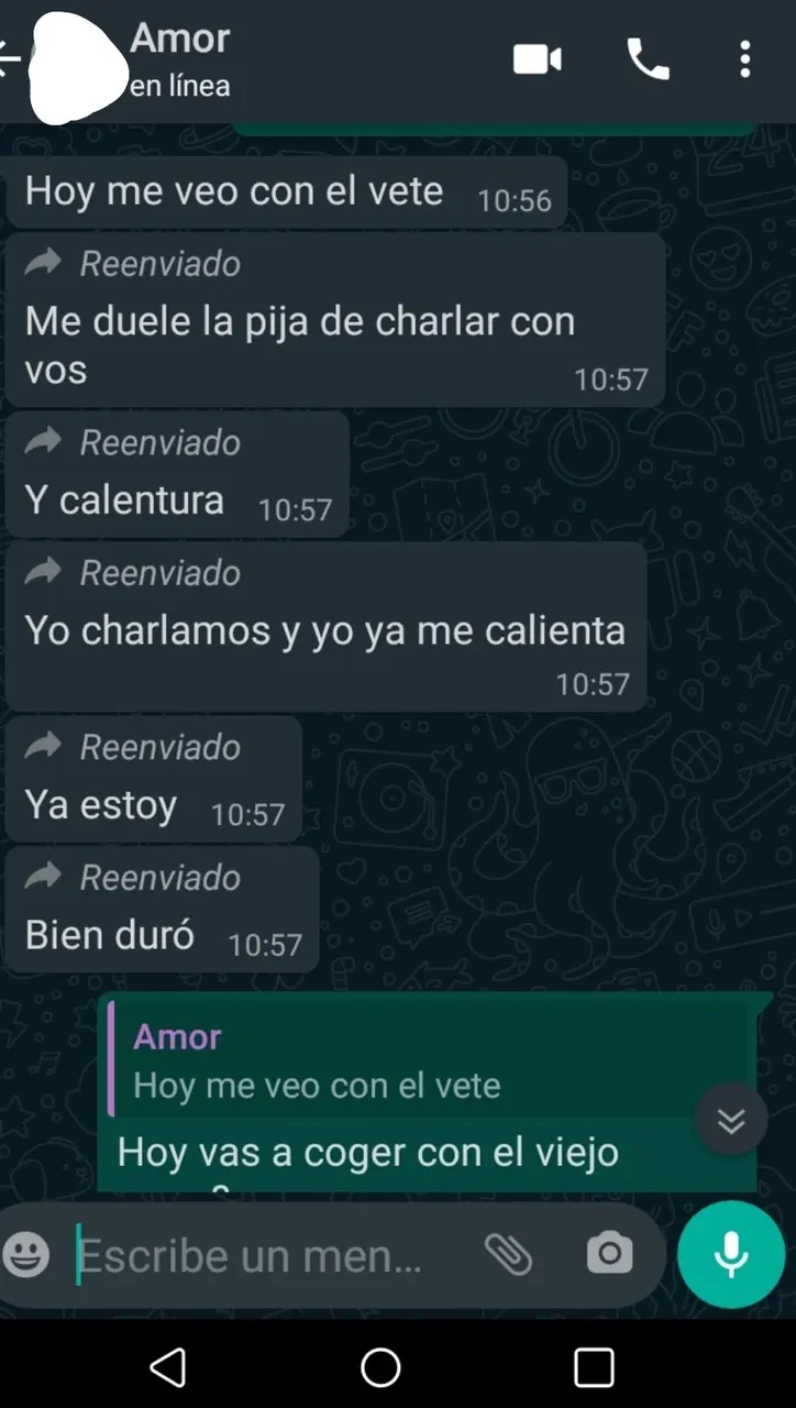 Chat con mi mujer( cuckold)