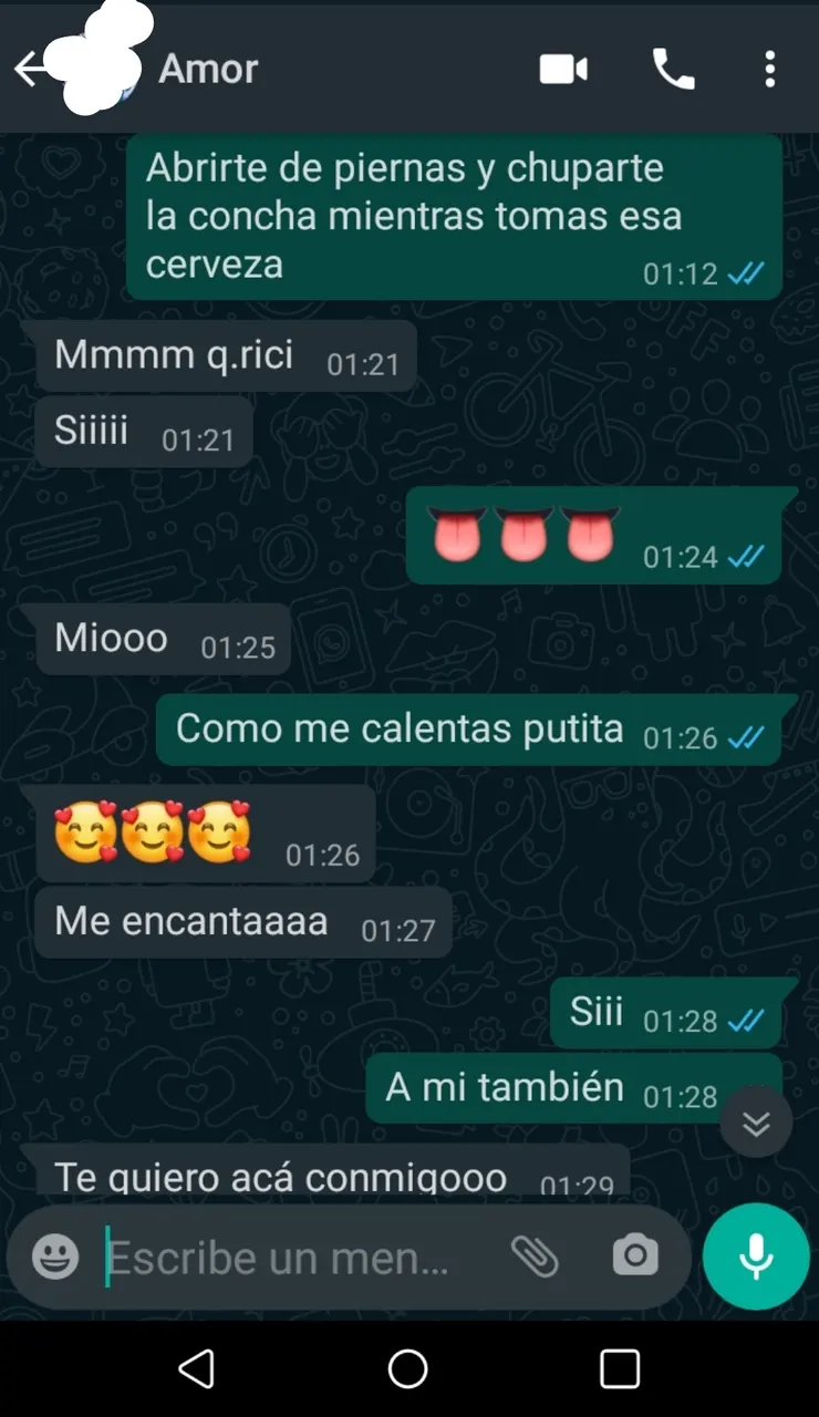 Chat con mi mujer( cuckold)
