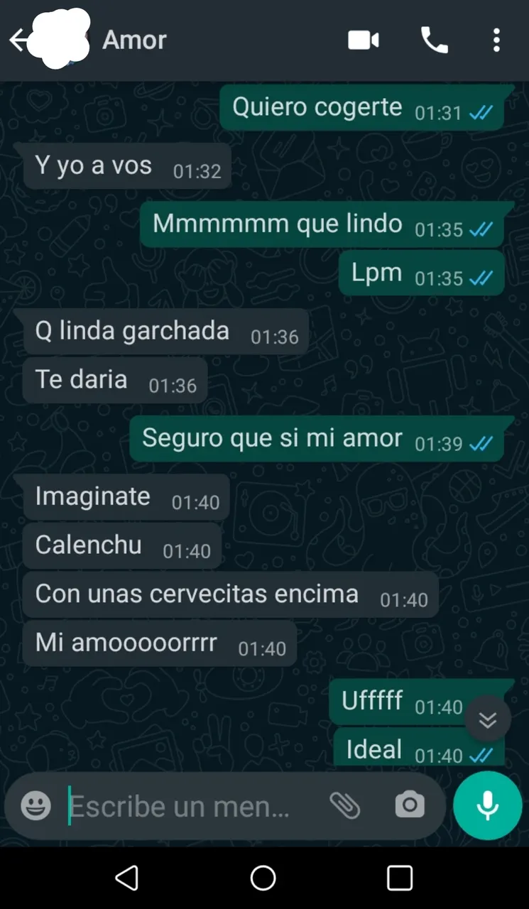 Chat con mi mujer( cuckold)