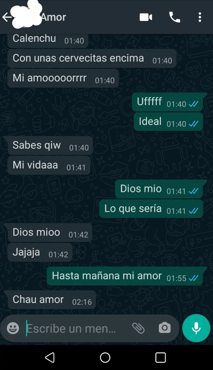 Chat con mi mujer( cuckold)