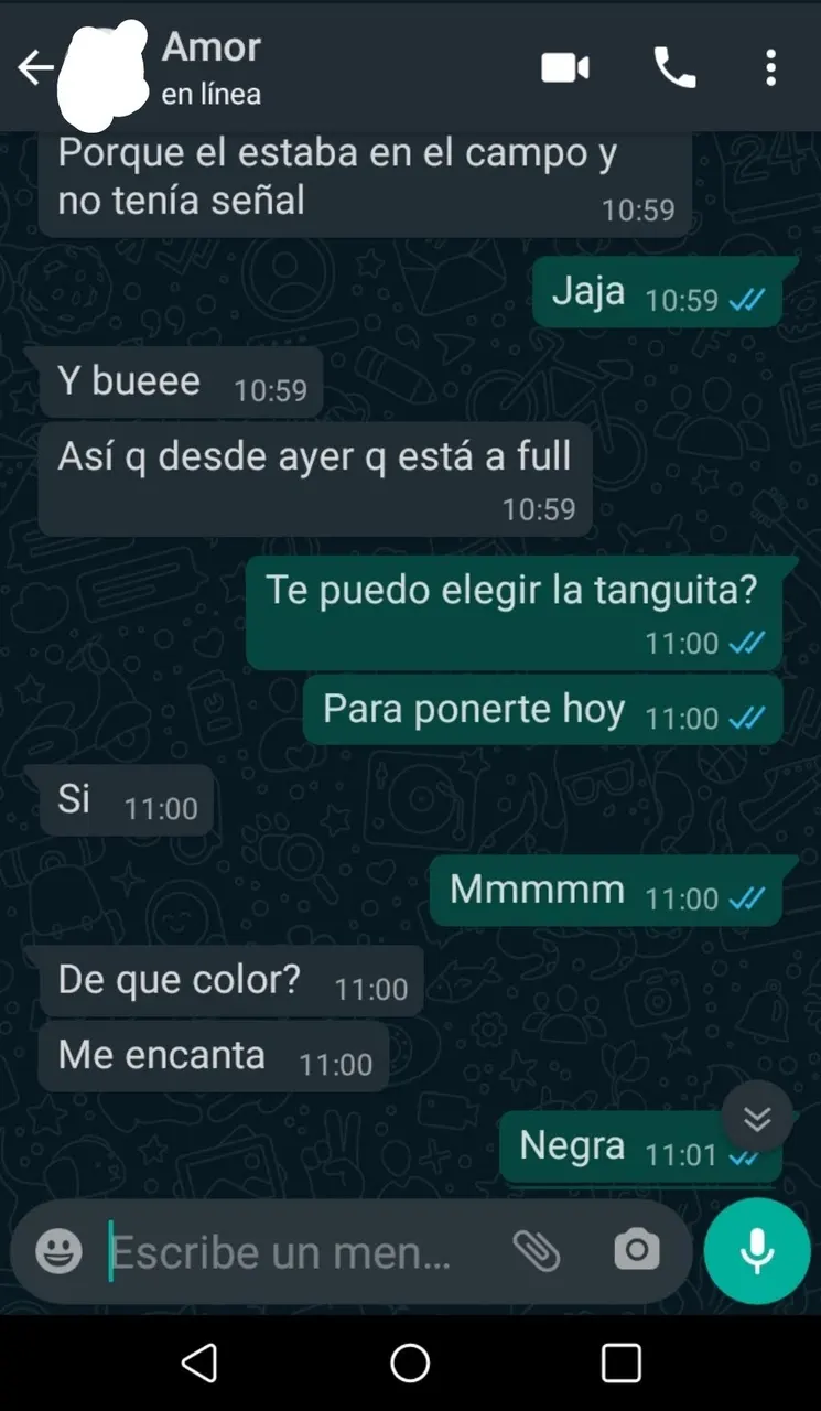 Chat con mi mujer( cuckold)