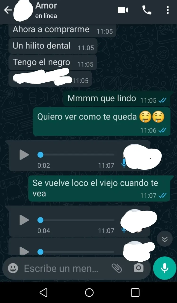 Chat con mi mujer( cuckold)