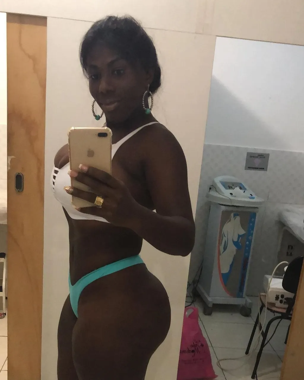 Veterana brasileña, un bombón.