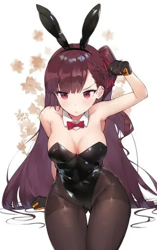 Bikini y cosplay de conejita hentai