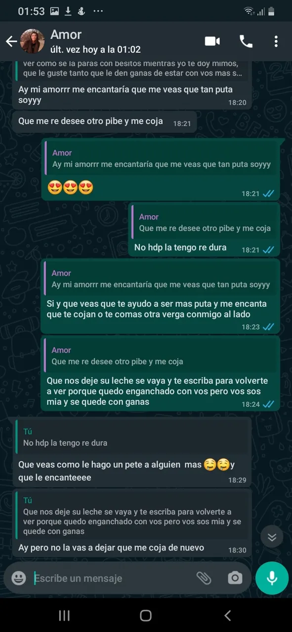Mi novia le gusta hacerme cornudo