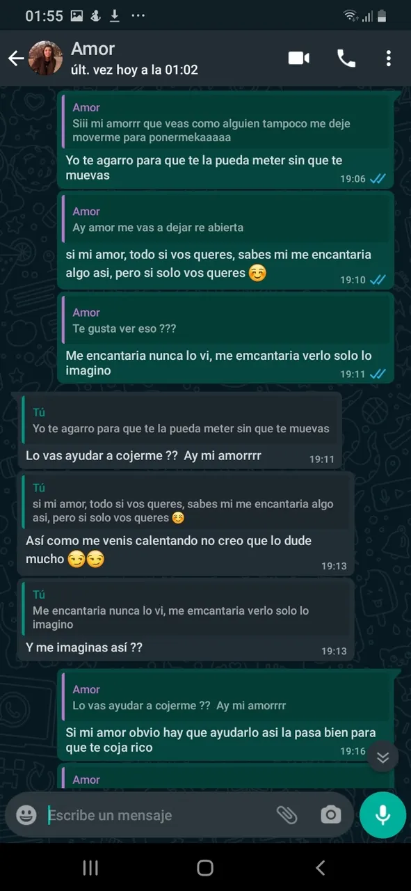 Mi novia le gusta hacerme cornudo