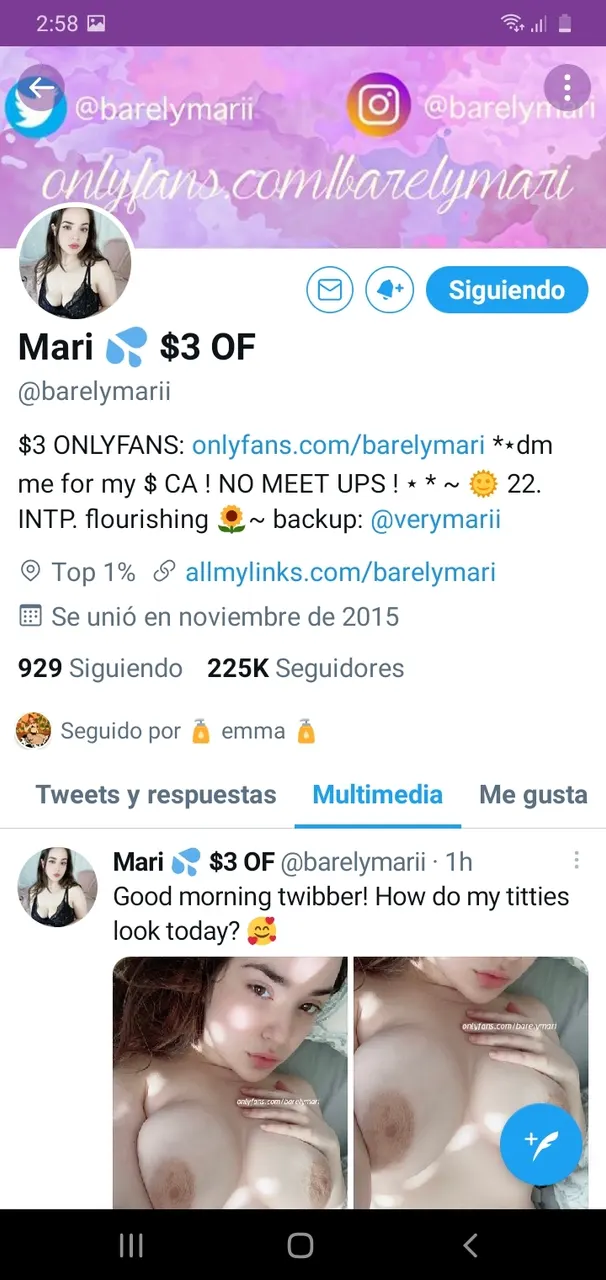 Las ricas tetas de mari