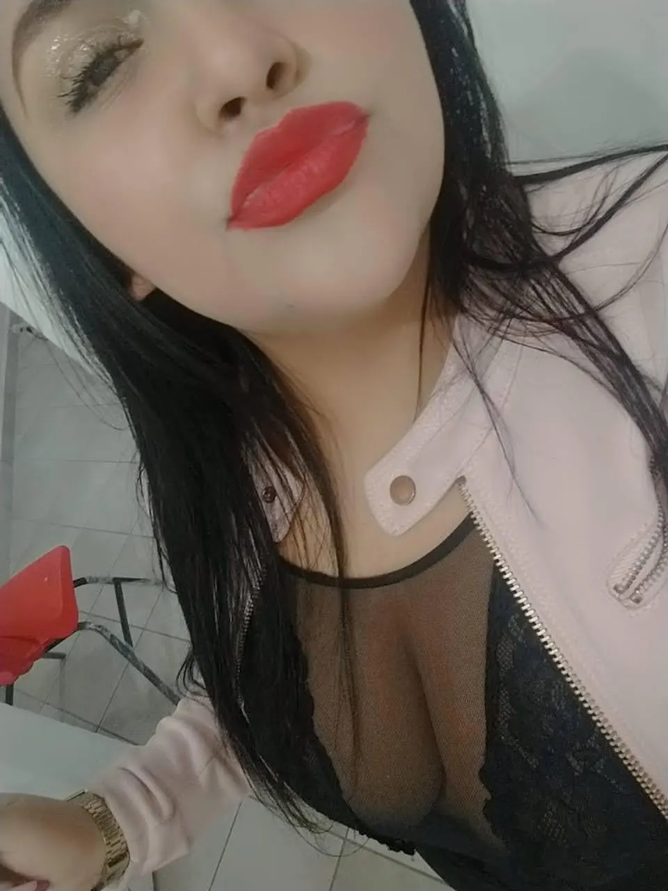 Mi perrita muy tetona