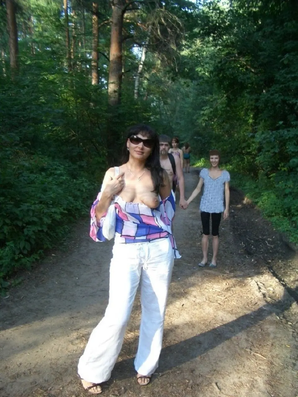 Desnudas en Publico - Flashing 35