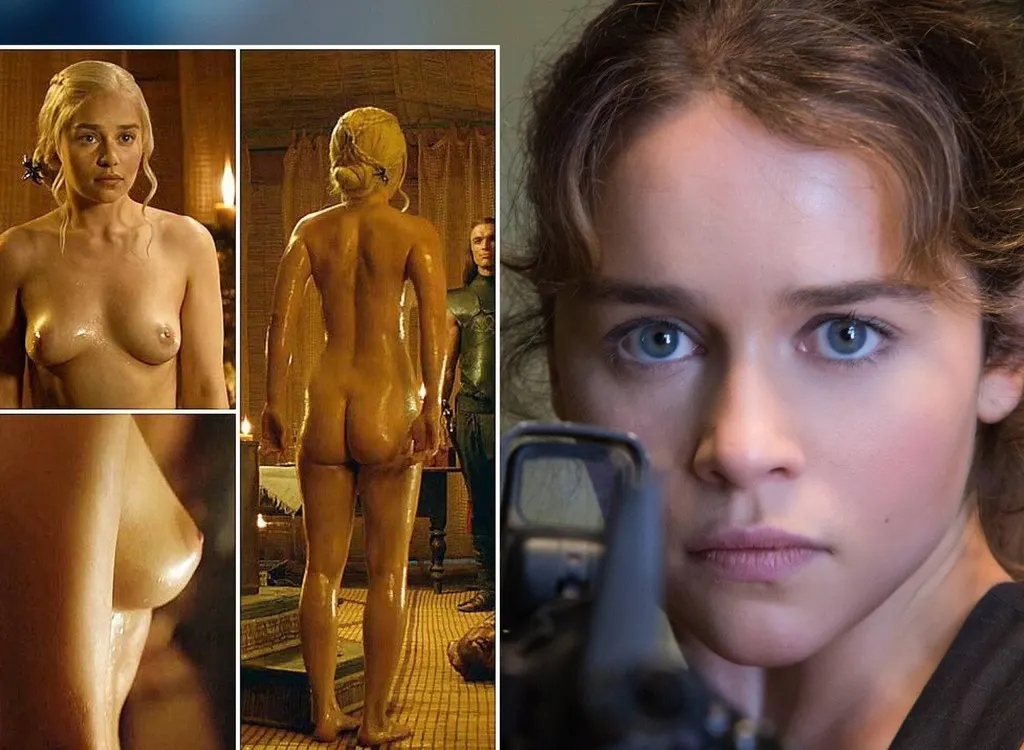 Emilia Clarke desnuda en la película fuego de trueno