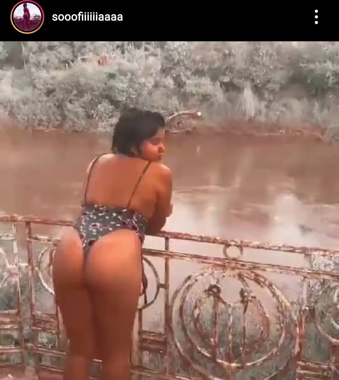 Mirá esta gordi...