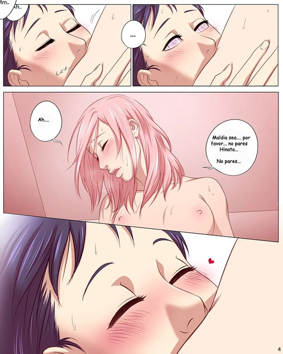 Hinata y Sakura (Manga Lesbica) [Full Color]