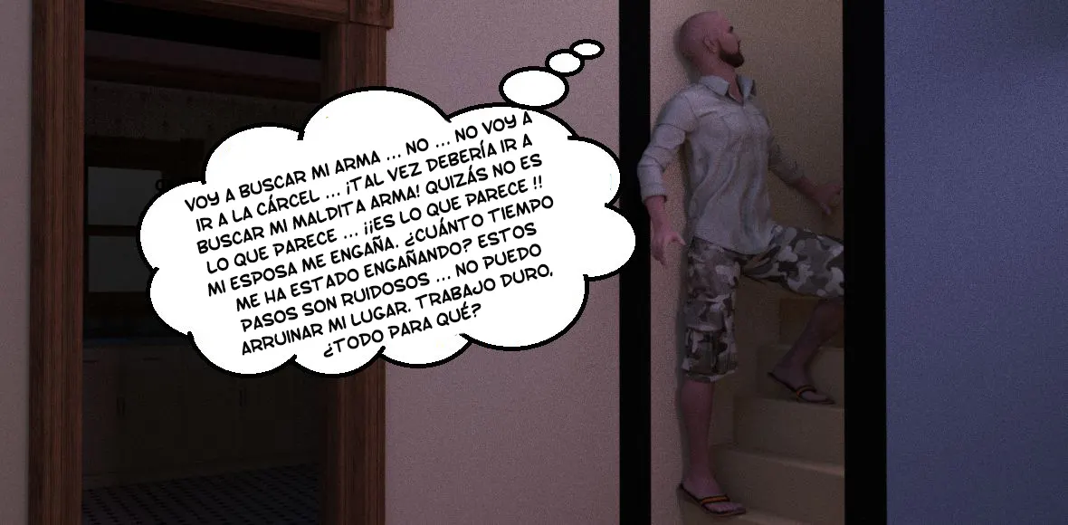 Caught In The Act - Chapter 1 [Mature3DComics].