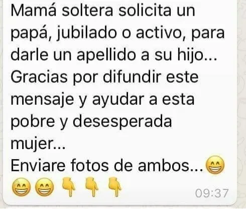 Luchona Busca Papá Para Su Bendi