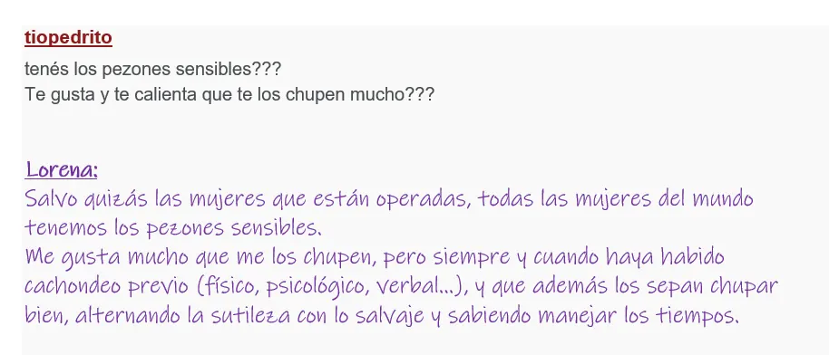 Las respuestas de mi novia infiel para ustedes!