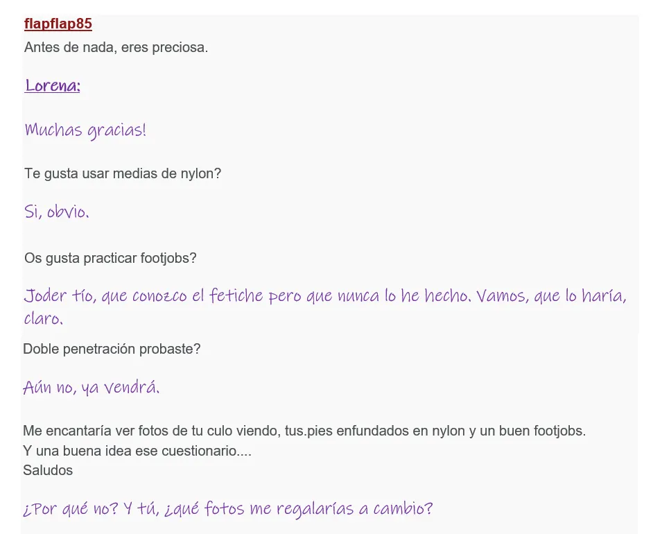 Las respuestas de mi novia infiel para ustedes!