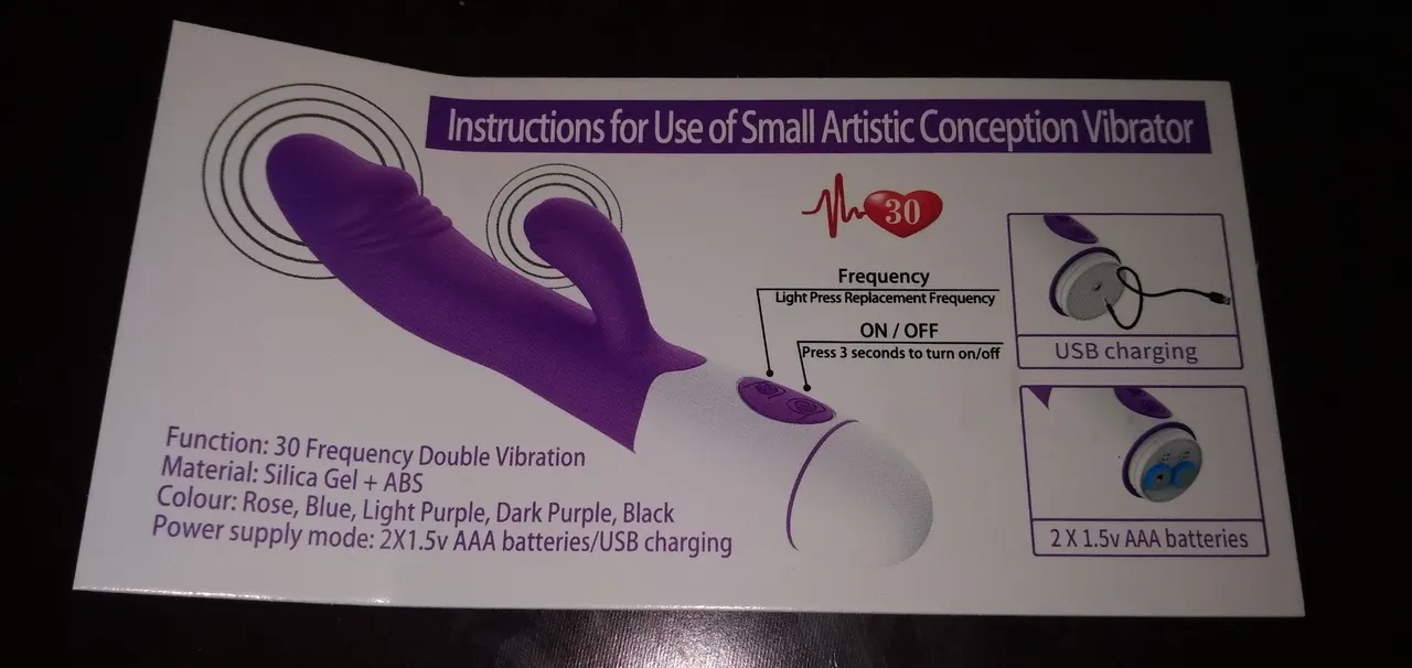 Su primer vibrador