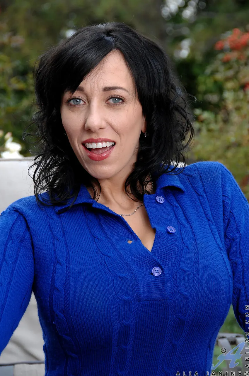 Milf de azul...