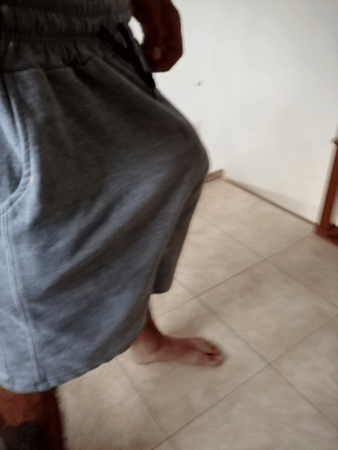 Me levanté al palo