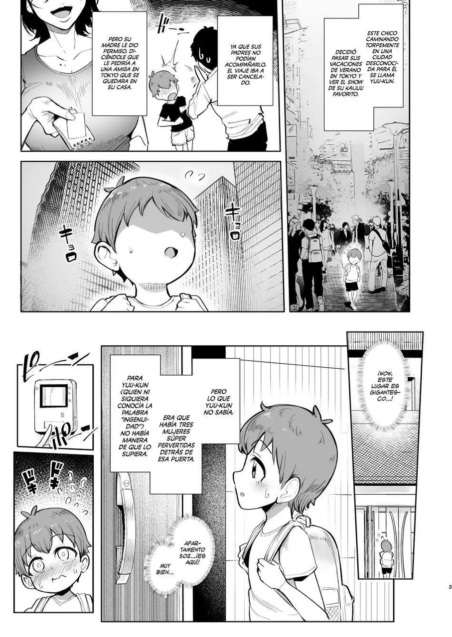 El lugar donde me quedé le pertenecía a unas onee-chans gy