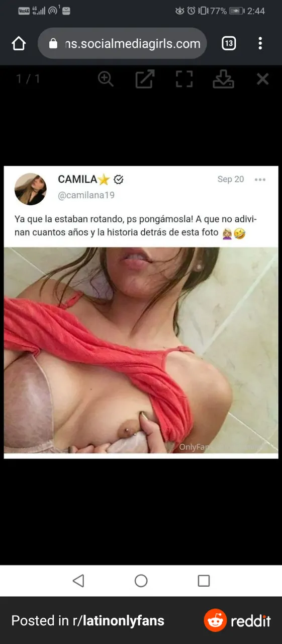 Camila Navarro desnuda