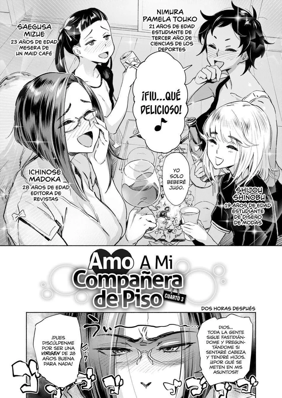 Amo a mi Compañera de Piso: 3