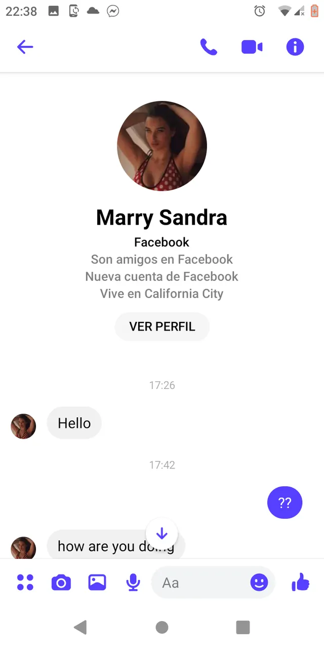 Facebookera desde california