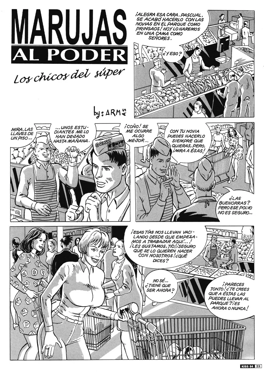 Maruja. Los chicos del Super.