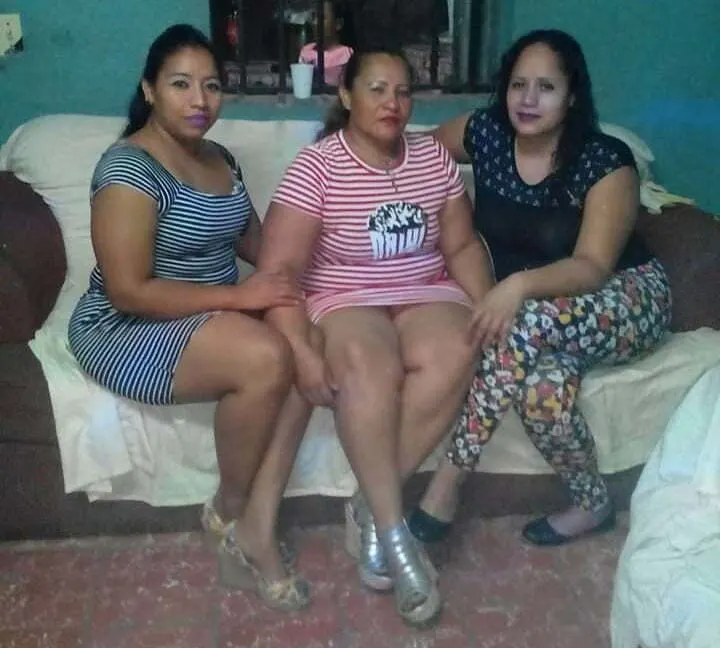 Maricela y sus hijas hondureñas