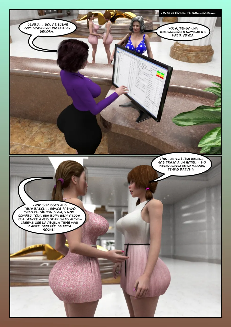 [Moiarte3D] Solitaria Esposa Sueca 4 [Spanish]