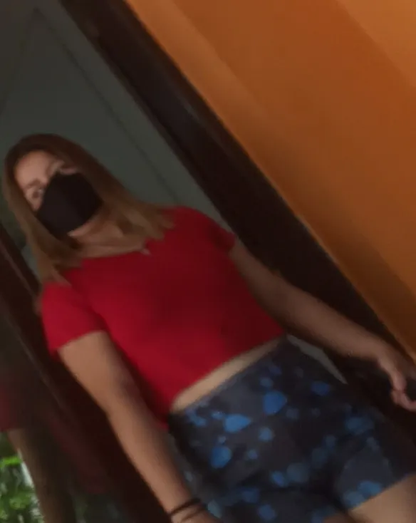 Flaca en calza corta