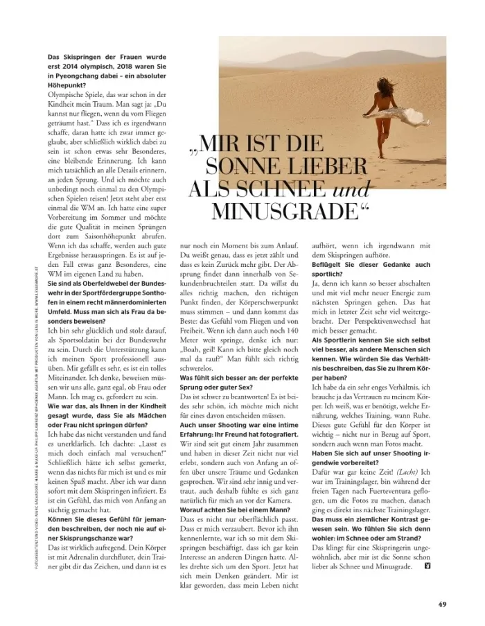 Juliane Seyfarth en Playboy (marzo 2021)