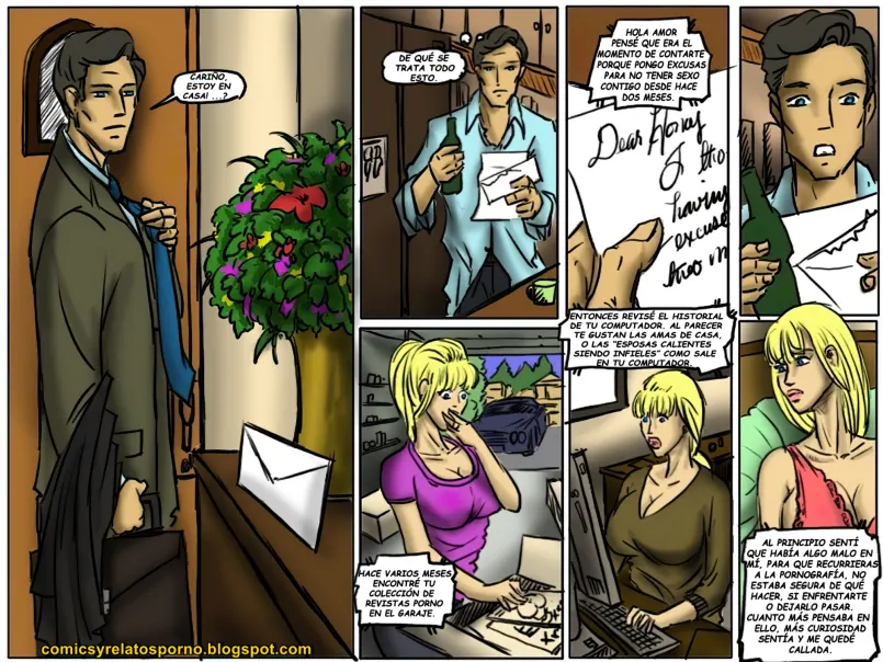 The Letter (La carta) [illustratedinterracial] [ViejoZorro]