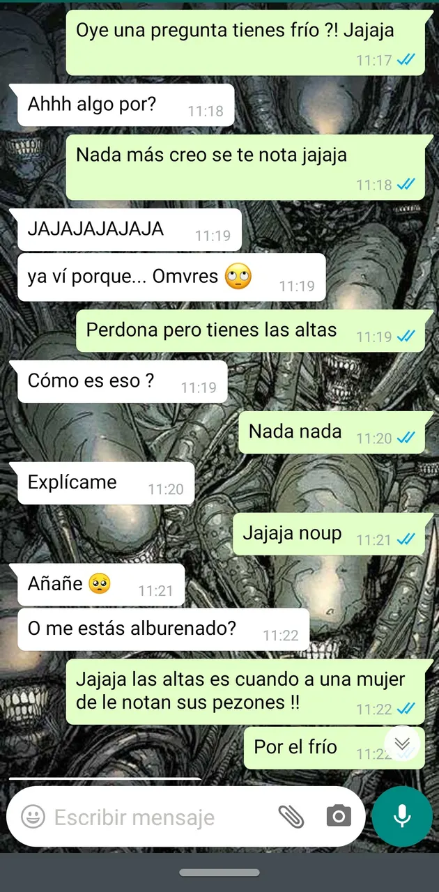 Pasando el rato en la oficina
