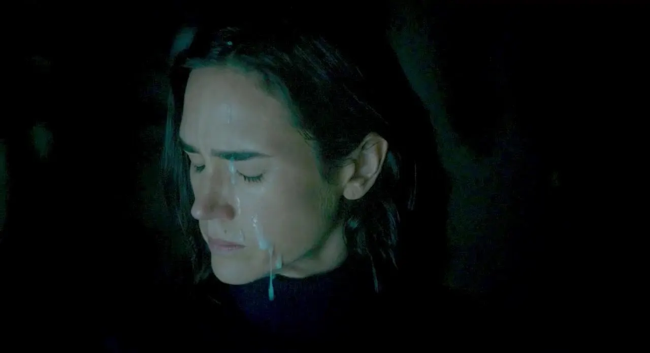 Jennifer Connelly y una acabada en la cara (Escena de peli)