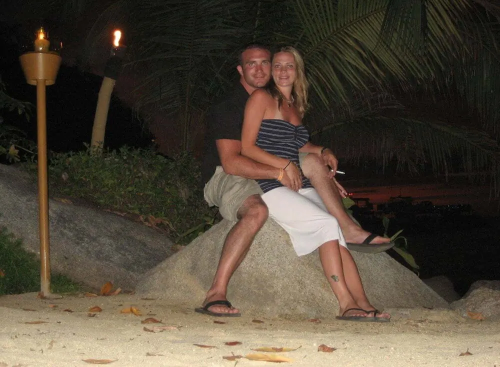 pareja de vacaciones