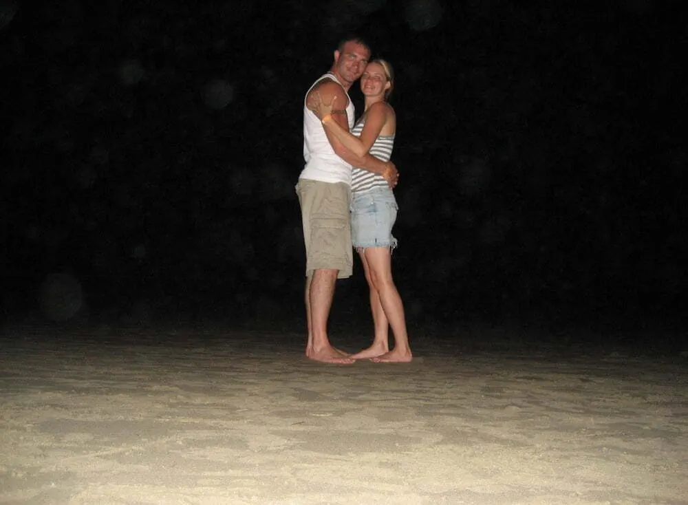 pareja de vacaciones