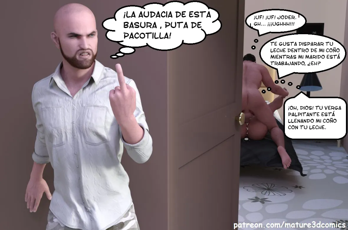Caught In The Act - Chapter 2 [Mature3DComics].