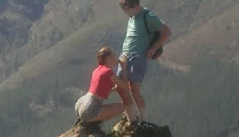 GIF Porno . Sexo en plena naturaleza