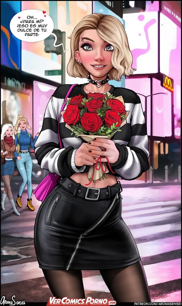 La cita de Gwen - Comic XXX