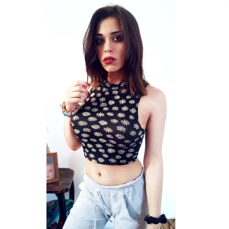 Kiara Acosta de despedida de solteros