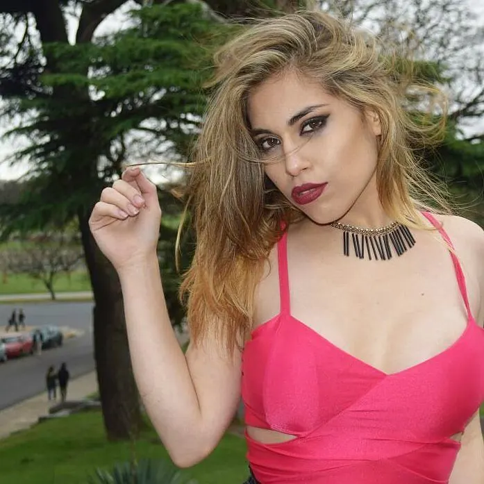 Kiara Acosta de despedida de solteros