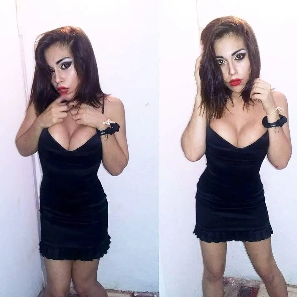 Kiara Acosta de despedida de solteros