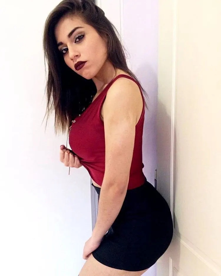 Kiara Acosta de despedida de solteros