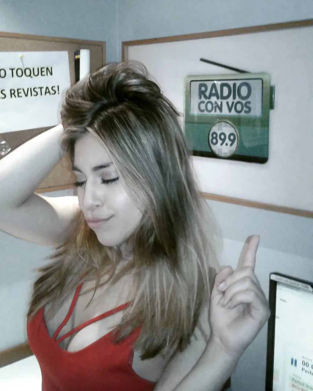 Kiara Acosta de despedida de solteros