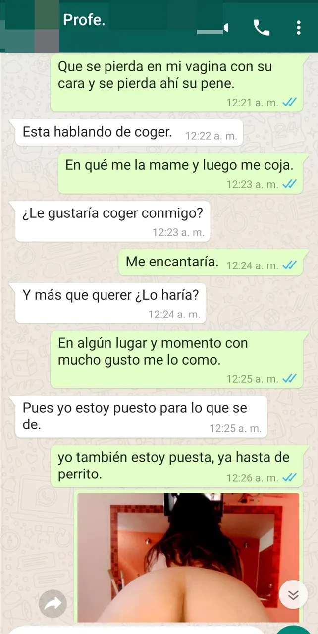 Esposa y profe