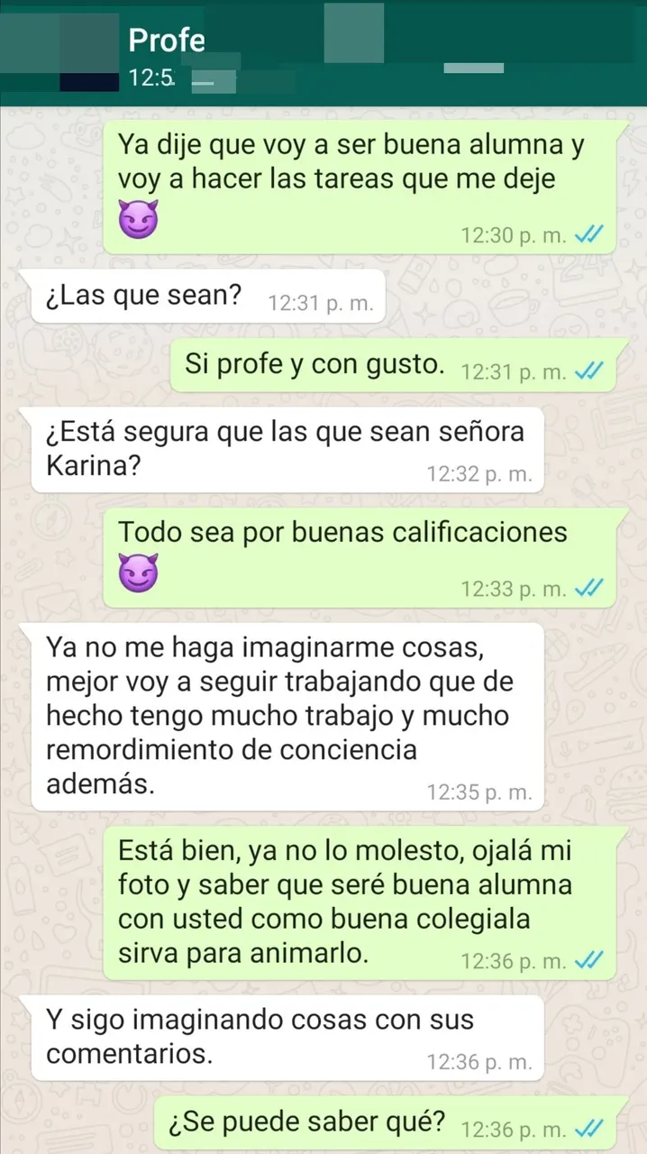 Esposa y profe